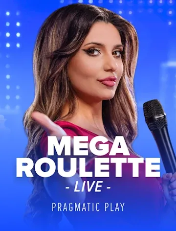 Mega Roulette multiplier wheel from Pragmatic Play Live