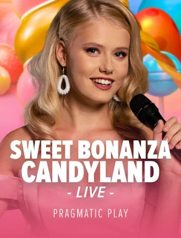 Sweet Bonanza CandyLand wheel from Pragmatic Play Live